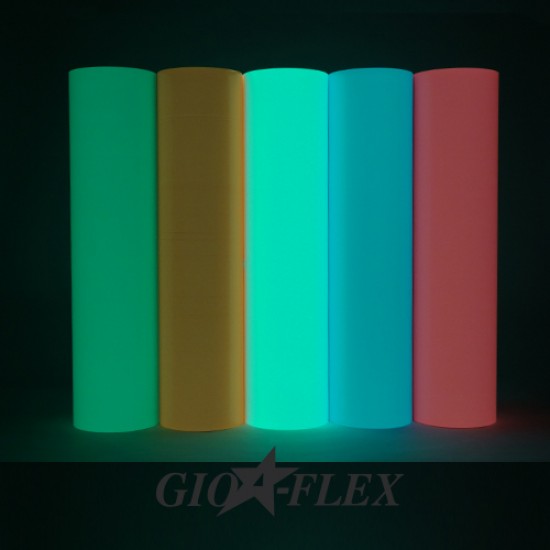 (GioFlex-Glow) Glow in the dark HTV