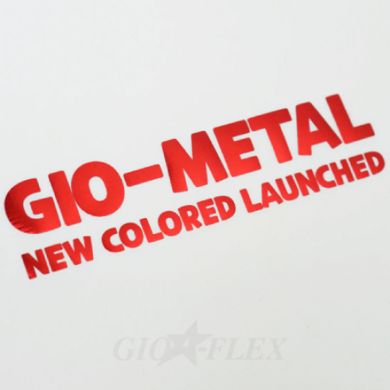 (GIO-METAL) PU METALLIC Heat Transfer Vinyl 